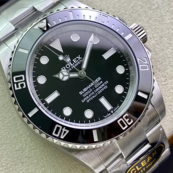 클린공장 롤렉스 신형 서브마리너 논데이트 검판 41mm 124060