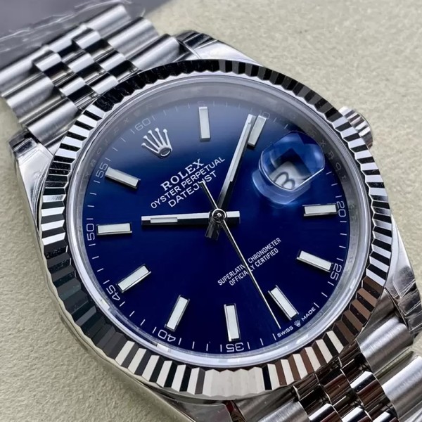 VS공장 롤렉스 데이저스트 청판 다이얼 바인덱스 SS 쥬빌레 41mm 최신 V2버전 126334