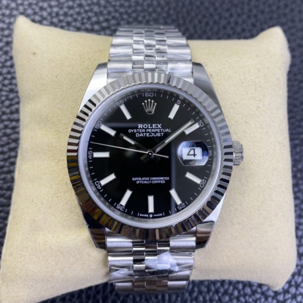 클린공장 롤렉스 데이저스트 검판 다이얼 바인덱스 SS 쥬빌레 41mm 126334