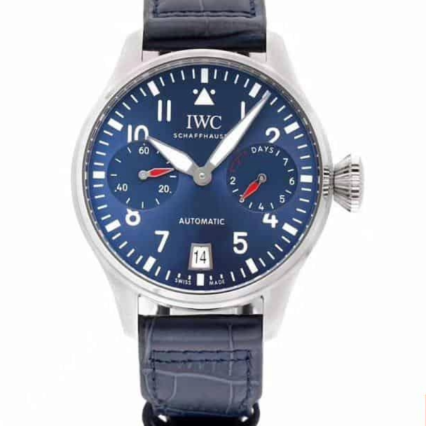 ZF공장 IWC 에어 마스터(빅 파일럿) 런던 스페셜 에디션 레더 스트랩 46mm IW501008