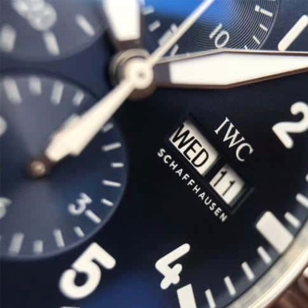 ZF공장 IWC 파일럿 크로노그래프 오리지널 오픈 몰드 플라이트 미터 얼티밋 에디션 43mm IW377714