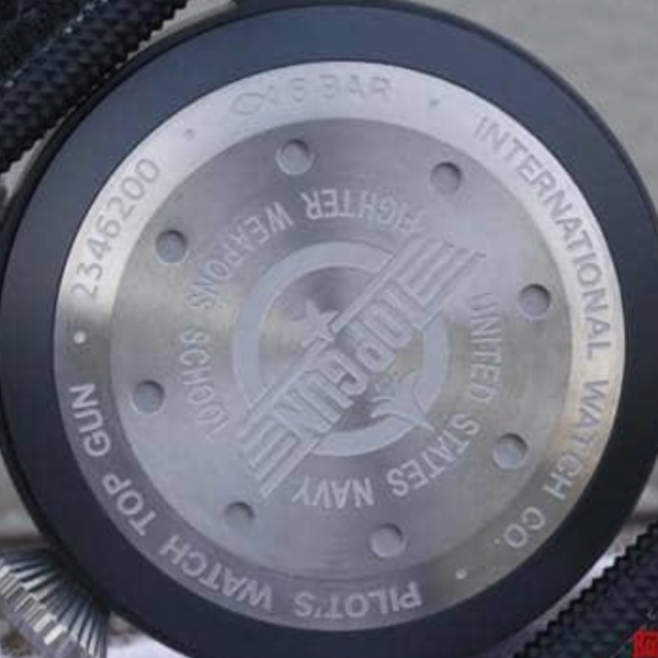 YL공장 IWC 빅 파일럿 탑건 오토매틱 블랙 나일론 스트랩 46mm IW502001