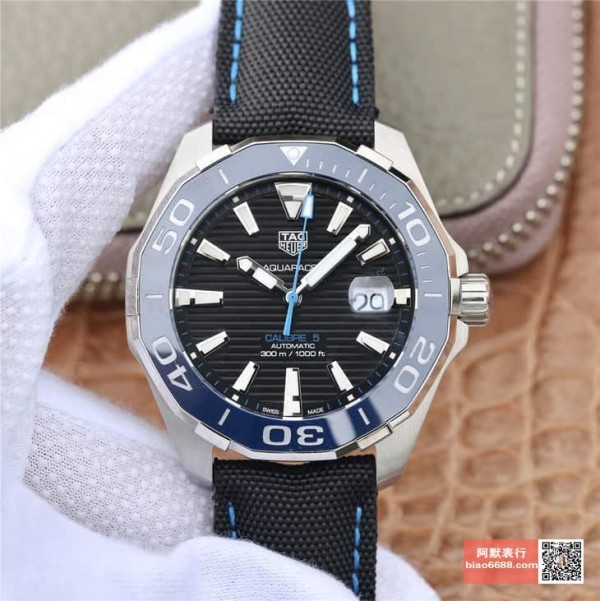 V6공장 태그호이어 아쿠아레이서 세라믹 베젤 다이빙 워치 41mm WAY211B.FC6363